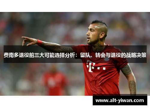费南多退役前三大可能选择分析:留队、转会与退役的战略决策 费南多退役前三大可能选择分析:留队、转会与退役的战略决策